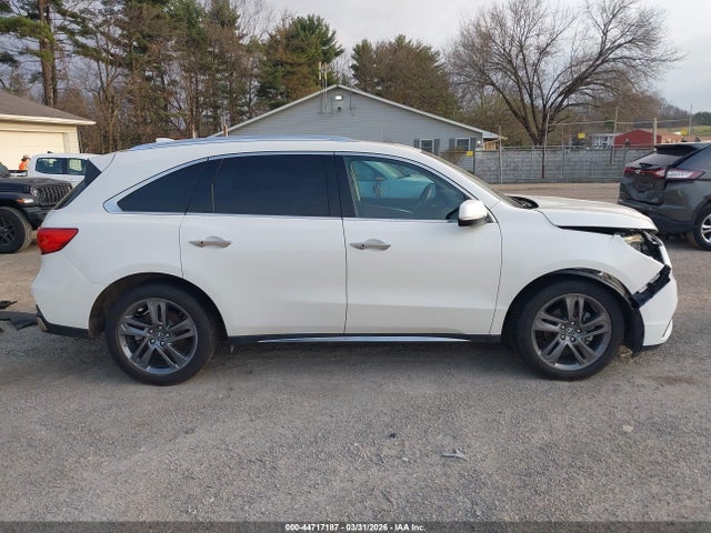 2018 Acura Mdx Advance Package მანქანა იყიდება აუქციონზე, vin: 5J8YD4H87JL023981, აუქციონის ნომერი: 44717187