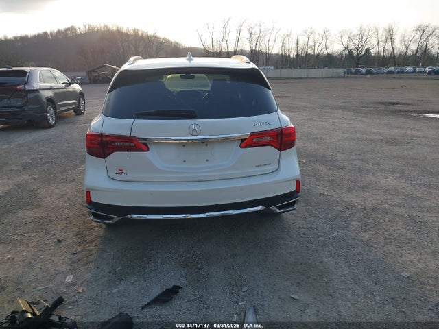 2018 Acura Mdx Advance Package მანქანა იყიდება აუქციონზე, vin: 5J8YD4H87JL023981, აუქციონის ნომერი: 44717187
