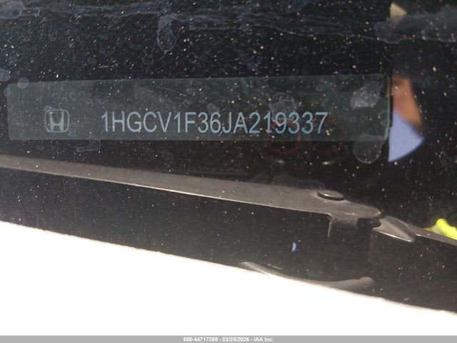 1HGCV1F36JA219337 Honda Accord Sport