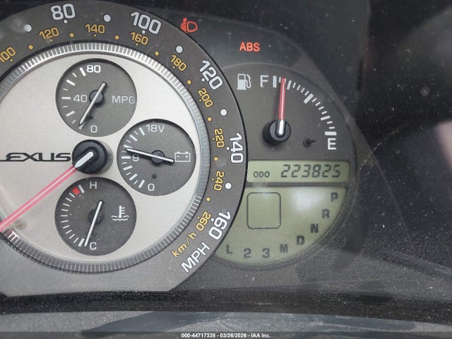 44717328 :رقم المزاد ، JTHBD192930076908 vin ، 2003 Lexus Is 300 مزاد بيع