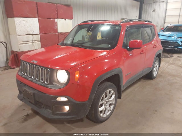 2017 Jeep Renegade Latitude 4x4 მანქანა იყიდება აუქციონზე, vin: ZACCJBBB2HPF51430, აუქციონის ნომერი: 44717382