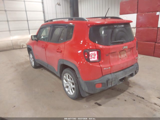 2017 Jeep Renegade Latitude 4x4 მანქანა იყიდება აუქციონზე, vin: ZACCJBBB2HPF51430, აუქციონის ნომერი: 44717382