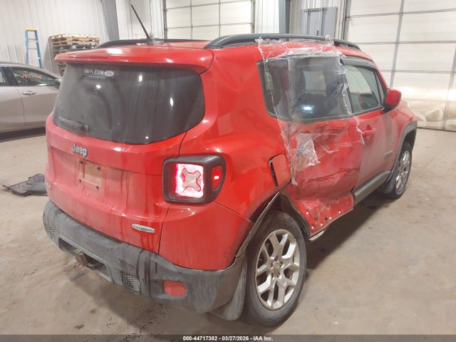 2017 Jeep Renegade Latitude 4x4 მანქანა იყიდება აუქციონზე, vin: ZACCJBBB2HPF51430, აუქციონის ნომერი: 44717382