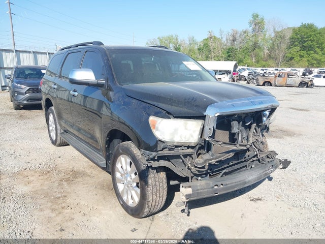 44717398 :رقم المزاد ، 5TDYY5G16FS058286 vin ، 2015 Toyota Sequoia Platinum 5.7l V8 مزاد بيع