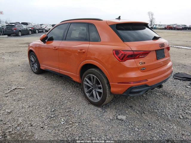 Продажа на аукционе авто 2022 Audi Q3 Premium 45 Tfsi S Line Quattro Tiptronic, vin: WA1DECF35N1047591, номер лота: 44717401