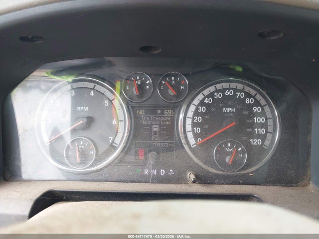 Продаж на аукціоні авто 2011 Ram Ram 2500 Slt, vin: 3D7TT2CT4BG536489, номер лоту: 44717479