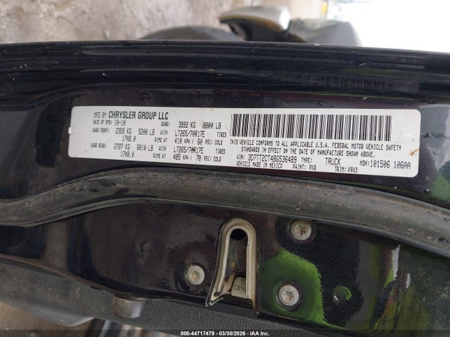 Продаж на аукціоні авто 2011 Ram Ram 2500 Slt, vin: 3D7TT2CT4BG536489, номер лоту: 44717479
