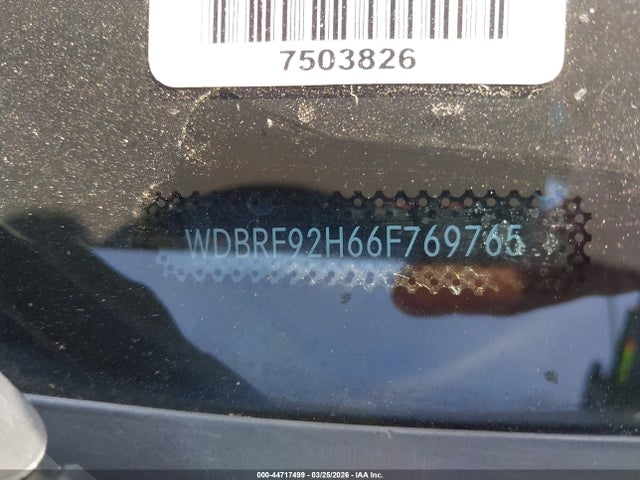 44717499 :رقم المزاد ، WDBRF92H66F769765 vin ، 2006 Mercedes-benz C 280 Luxury 4matic مزاد بيع