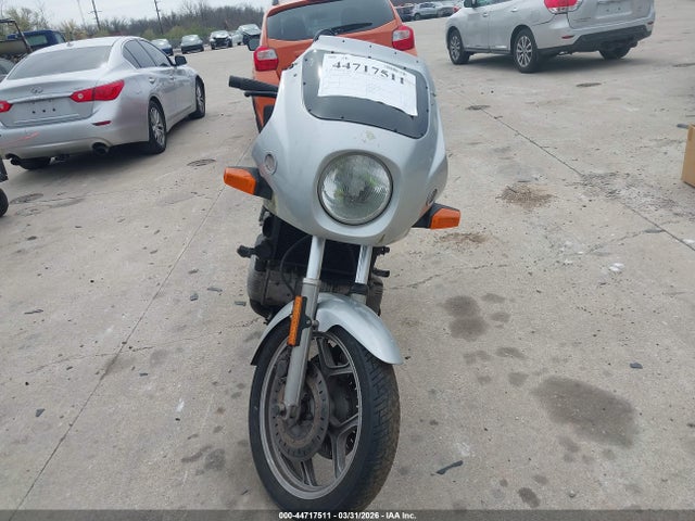 Продаж на аукціоні авто 1985 Bmw K100, vin: WB1051108F0031251, номер лоту: 44717511