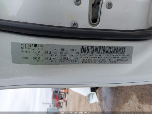 Aukcja sprzedaży 2018 Jeep Cherokee Latitude Fwd, vin: 1C4PJLCB3JD542360, numer aukcji: 44717519