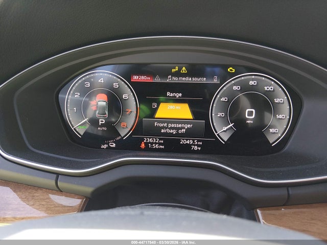 44717540 :رقم المزاد ، WA1G2AFY4P2079001 vin ، 2023 Audi Q5 Premium 55 Tfsi E S Line Quattro S Tronic مزاد بيع