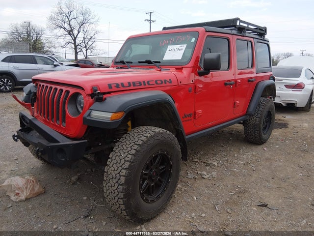 1C4HJXFG2JW137596 Jeep Wrangler Unlimited Rubicon 4x4