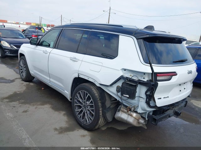 44717581 :رقم المزاد ، 1C4RJKETXM8174944 vin ، 2021 Jeep Grand Cherokee L Summit Reserve 4x4 مزاد بيع