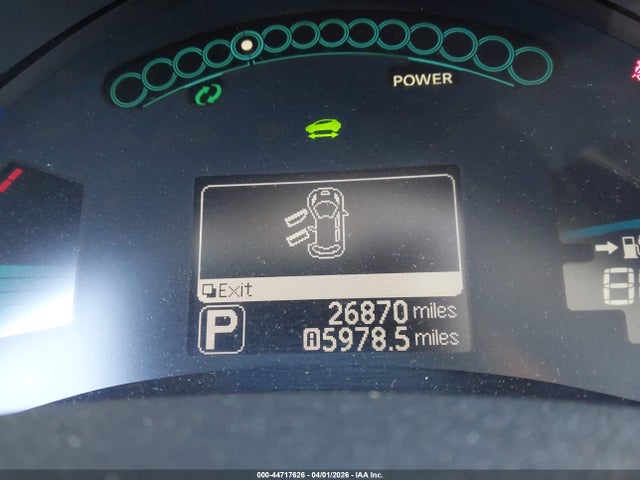 Aukcja sprzedaży 2017 Nissan Leaf S, vin: 1N4BZ0CP9HC305133, numer aukcji: 44717626