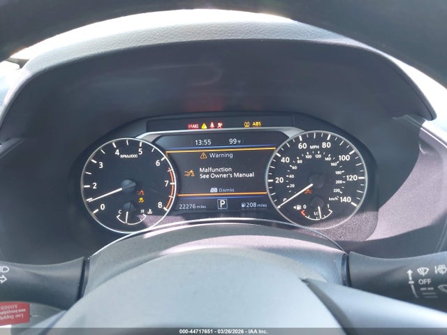 1N4BL4DV7NN346978 Nissan Altima Sv Fwd