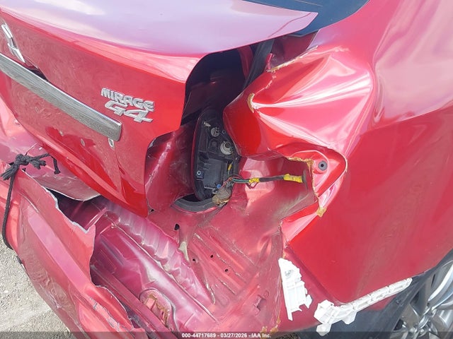 44717689 :رقم المزاد ، ML32F3FJ2JHF10710 vin ، 2018 Mitsubishi Mirage G4 Es مزاد بيع