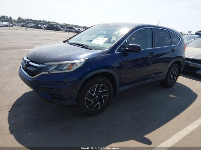 44717712 :رقم المزاد ، 5J6RM3H46GL026139 vin ، 2016 Honda Cr-v Se مزاد بيع