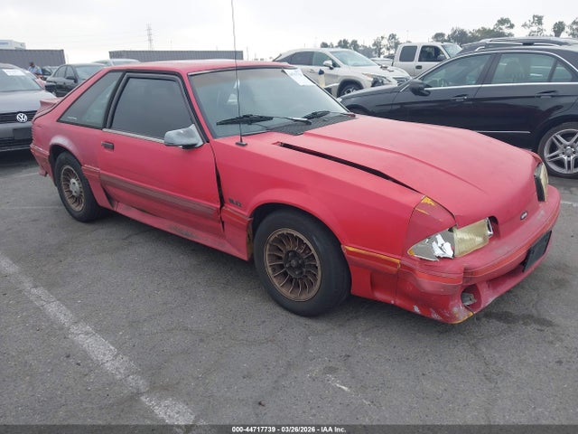 44717739 :رقم المزاد ، 1FABP42E5KF135761 vin ، 1989 Ford Mustang Gt/cobra Gt مزاد بيع