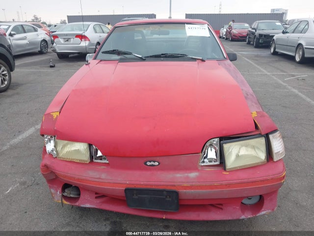 44717739 :رقم المزاد ، 1FABP42E5KF135761 vin ، 1989 Ford Mustang Gt/cobra Gt مزاد بيع