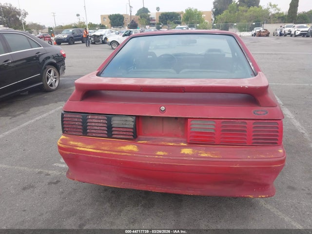 44717739 :رقم المزاد ، 1FABP42E5KF135761 vin ، 1989 Ford Mustang Gt/cobra Gt مزاد بيع