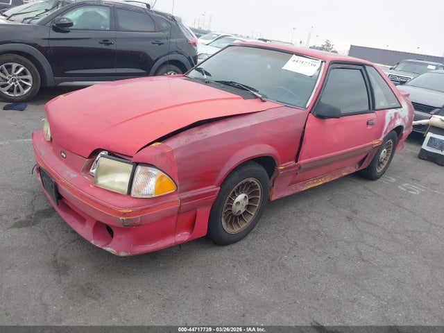44717739 :رقم المزاد ، 1FABP42E5KF135761 vin ، 1989 Ford Mustang Gt/cobra Gt مزاد بيع