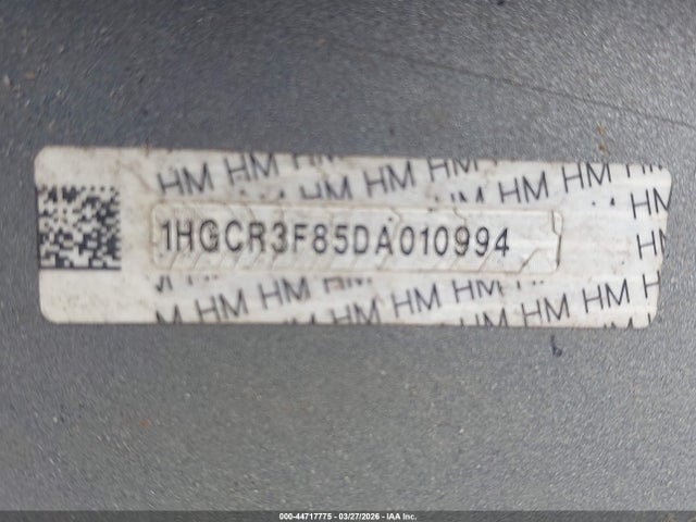 Aukcja sprzedaży 2013 Honda Accord Ex-l V-6, vin: 1HGCR3F85DA010994, numer aukcji: 44717775