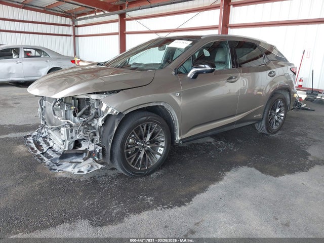 44717831 :رقم المزاد ، 2T2BGMCA2HC019386 vin ، 2017 Lexus Rx 450h F Sport مزاد بيع