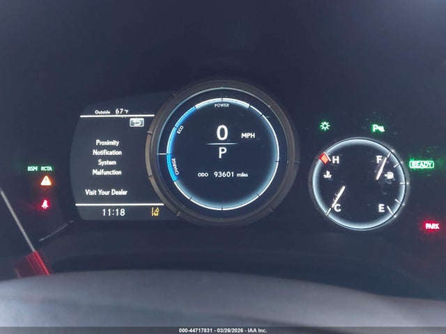 44717831 :رقم المزاد ، 2T2BGMCA2HC019386 vin ، 2017 Lexus Rx 450h F Sport مزاد بيع