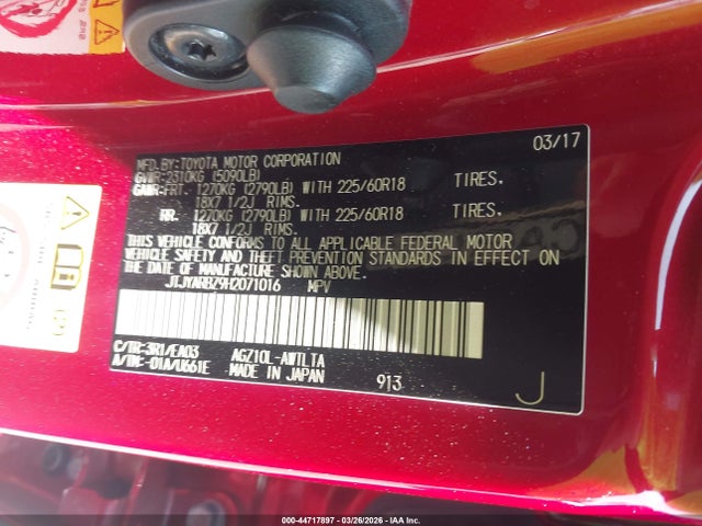 JTJYARBZ9H2071016 Lexus Nx Nx Turbo