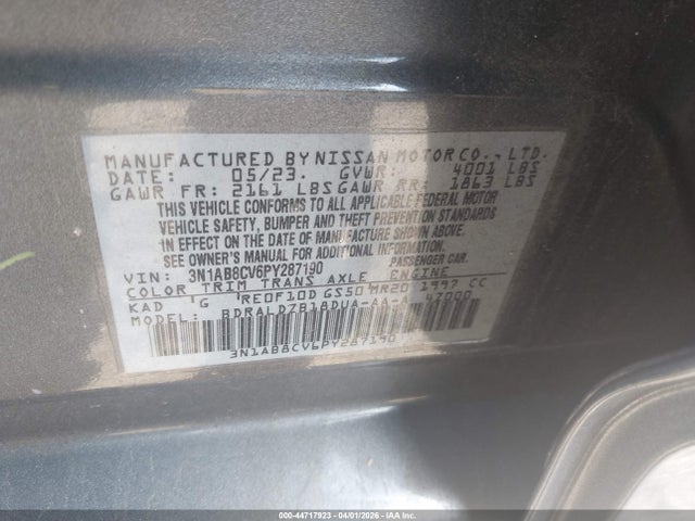 2023 NISSAN SENTRA 3N1AB8CV6PY287190 Photo 8