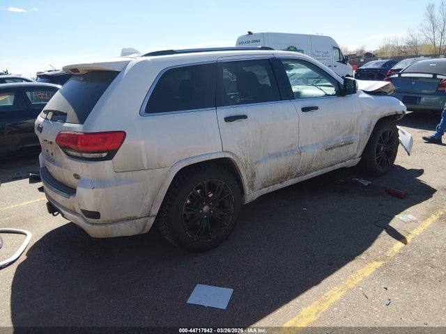 2015 Jeep Grand Cherokee Overland მანქანა იყიდება აუქციონზე, vin: 1C4RJFCG8FC607108, აუქციონის ნომერი: 44717942