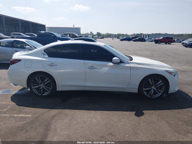 Продажа на аукционе авто 2019 Infiniti Q50 3.0t Luxe, vin: JN1EV7AR8KM551014, номер лота: 44718105