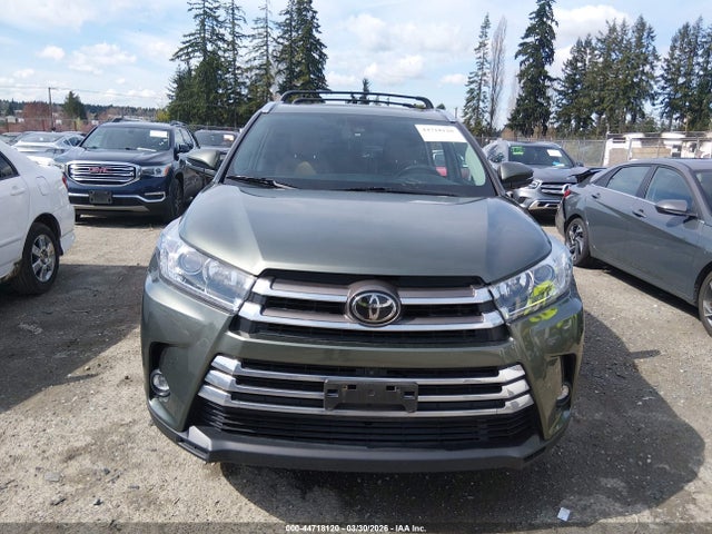5TDDZRFH7KS928008 Toyota Highlander Limited Platinum