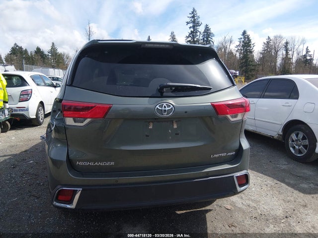 5TDDZRFH7KS928008 Toyota Highlander Limited Platinum