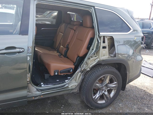 5TDDZRFH7KS928008 Toyota Highlander Limited Platinum