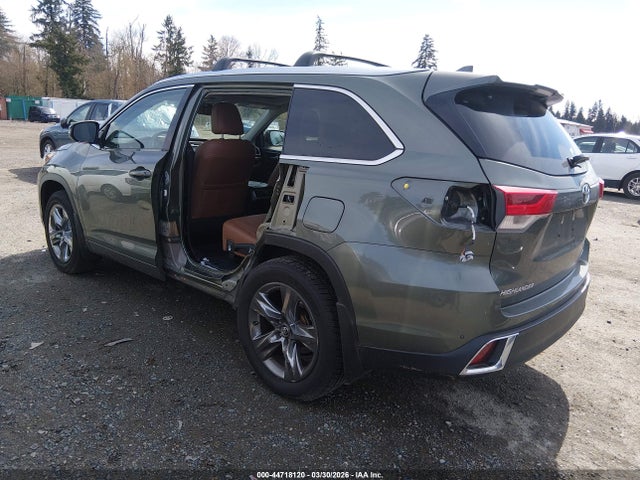5TDDZRFH7KS928008 Toyota Highlander Limited Platinum