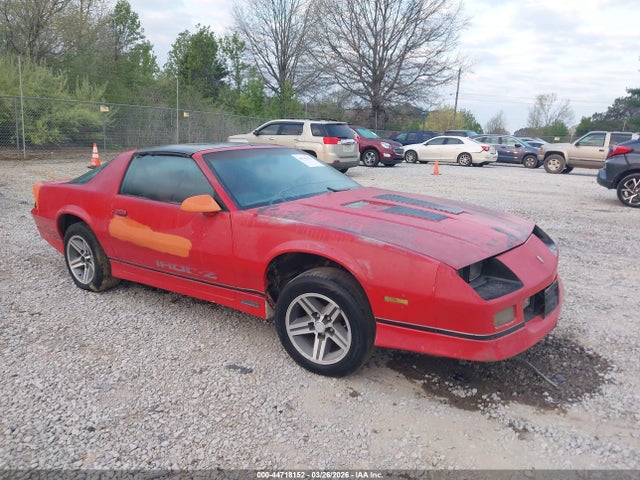 1987 CHEVROLET CAMARO 1G1FP21F9HL114439