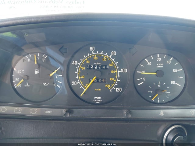 Продаж на аукціоні авто 1985 Mercedes-benz 300 Cdt, vin: WDBAB53A2FA191518, номер лоту: 44718223