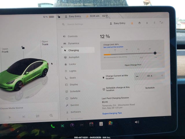 Продаж на аукціоні авто 2023 Tesla Model 3 Long Range Dual Motor All-wheel Drive, vin: 5YJ3E1EB5PF387042, номер лоту: 44718251