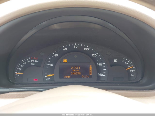 2004 Mercedes-benz C 240 4matic მანქანა იყიდება აუქციონზე, vin: WDBRF81J04F478478, აუქციონის ნომერი: 44718320