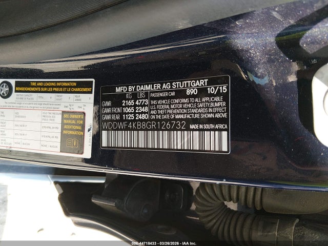 2016 MERCEDES-BENZ C 300 WDDWF4KB8GR126732 Photo 8