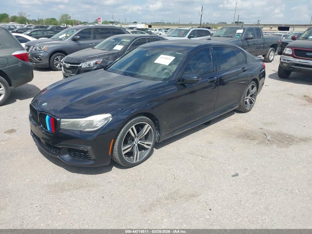 2016 BMW 740I WBA7E2C50GG504596 Photo 1