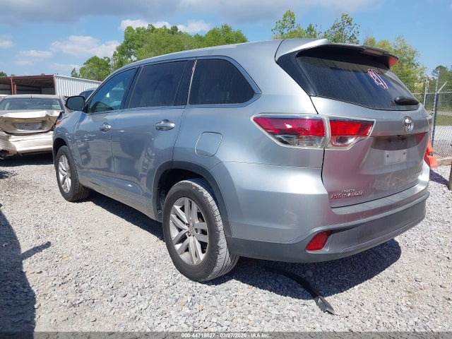 5TDZARFHXFS015147 Toyota Highlander Le