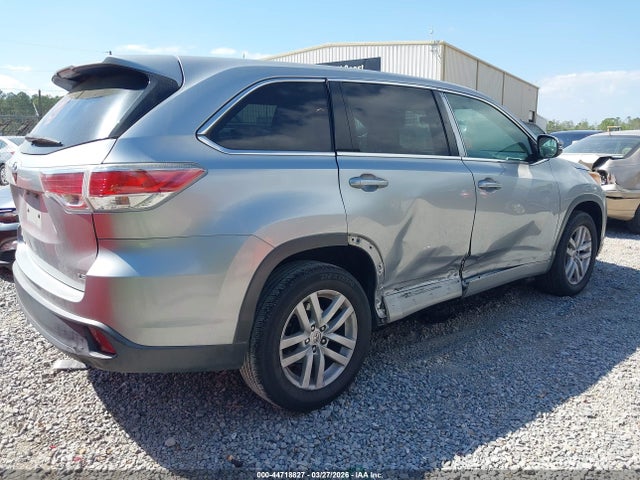 5TDZARFHXFS015147 Toyota Highlander Le