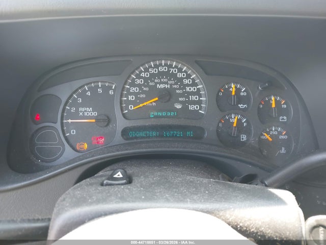 Aukcja sprzedaży 2003 Chevrolet Silverado 1500 Ls, vin: 2GCEC19T531130834, numer aukcji: 44718851