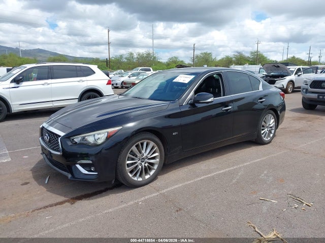 44718854 :رقم المزاد ، JN1EV7AP1KM513638 vin ، 2019 Infiniti Q50 3.0t Luxe مزاد بيع