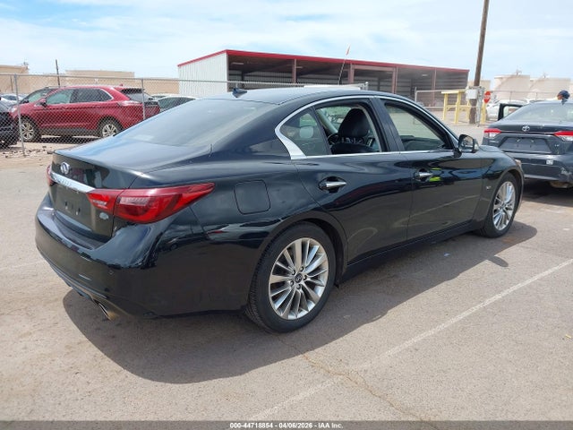 44718854 :رقم المزاد ، JN1EV7AP1KM513638 vin ، 2019 Infiniti Q50 3.0t Luxe مزاد بيع