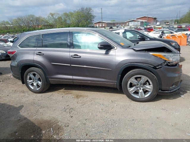 Toyota Highlander Limited V6 2016 5TDDKRFH1GS240792 Image 13