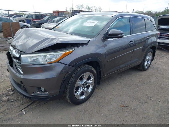 Toyota Highlander Limited V6 2016 5TDDKRFH1GS240792 Image 2
