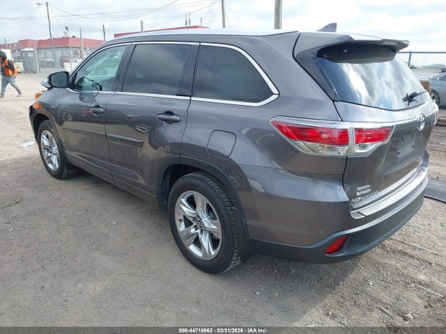 Toyota Highlander Limited V6 2016 5TDDKRFH1GS240792 Image 3